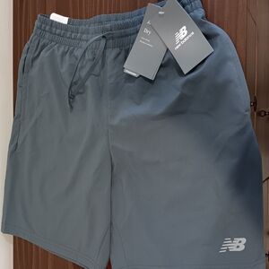 New Balance Gray Athletic Performance Shorts